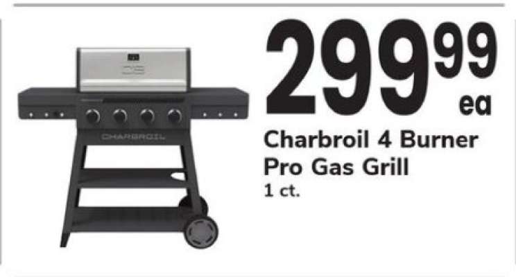 Charbroil 4-Burner Pro Gas Grill