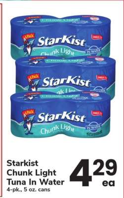 StarKist Chunk Light Tuna In Water