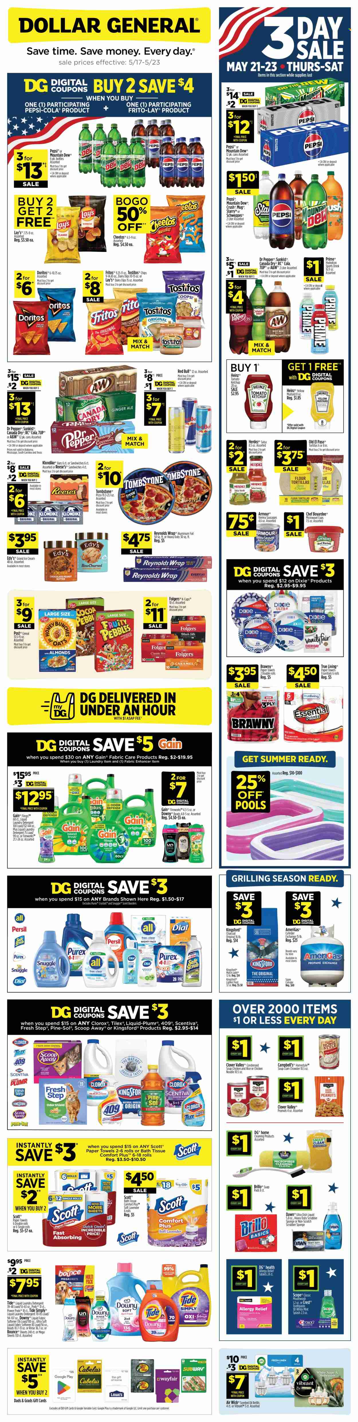 Dollar General ad - 05/17/2026 - 05/23/2026. Page 1