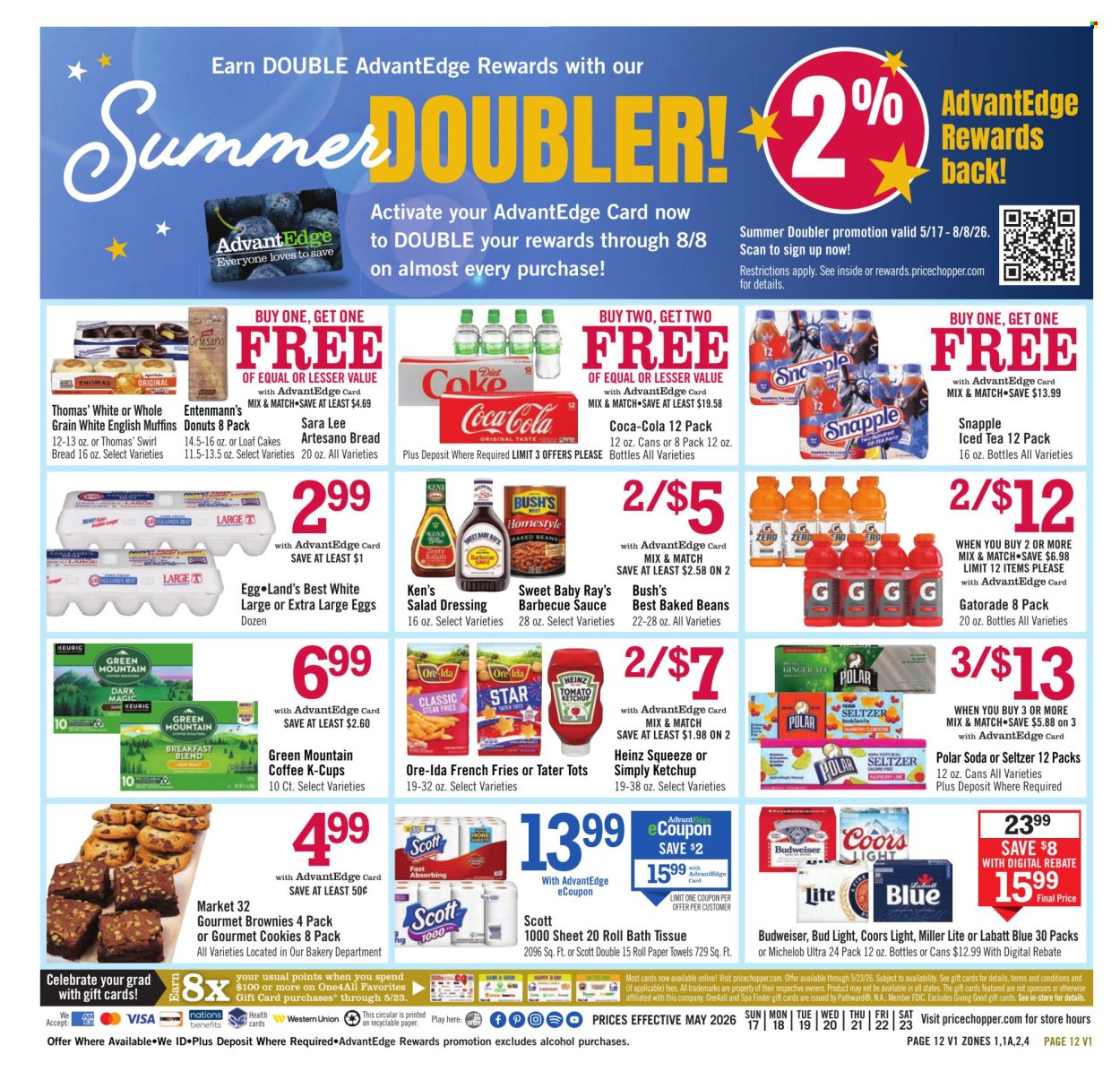 Price Chopper ad - 05/17/2026 - 05/23/2026. Page 12