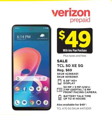 TCL 50 XE 5G