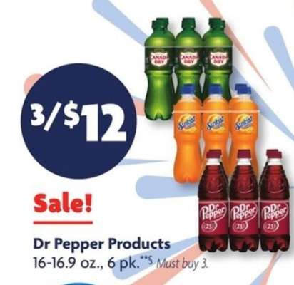 Dr Pepper Products*
