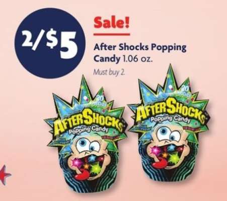After Shocks Popping Candy