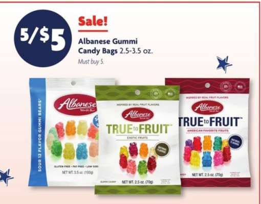 Albanese Gummi Candy Bags