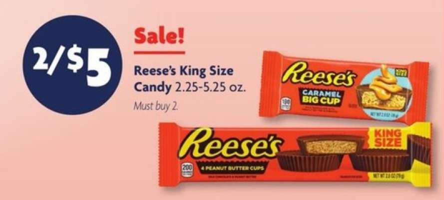 Reese's King Size Candy
