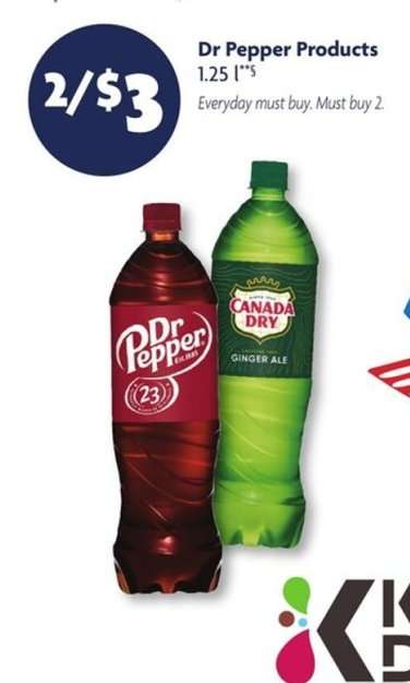 Dr Pepper Products*