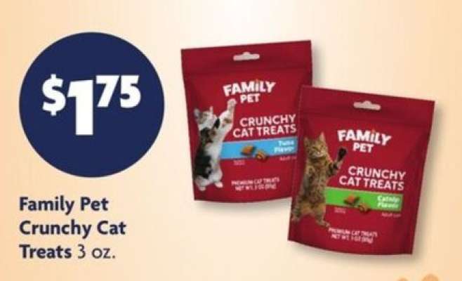 Family Pet Crunchy Cat Treats
