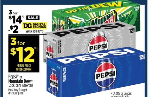 Pepsi or Mountain Dew