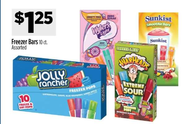 Freezer Bars