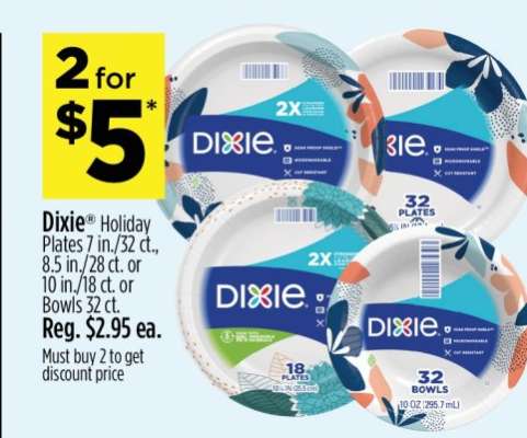 Dixie Holiday Plates or Bowls