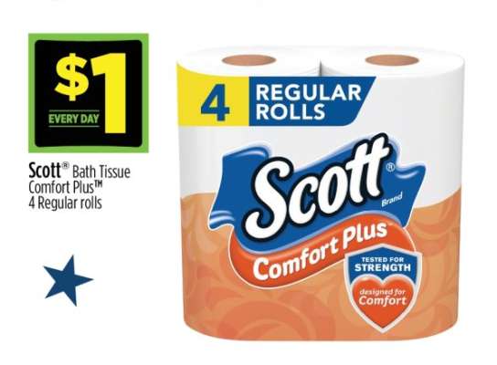Scott Bath Tissue Comfort Plus