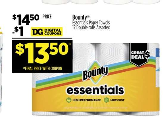 Bounty Essentials Paper Towels