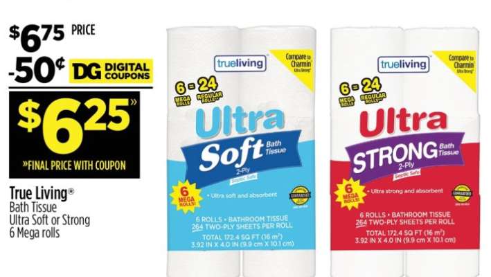 True Living Bath Tissue