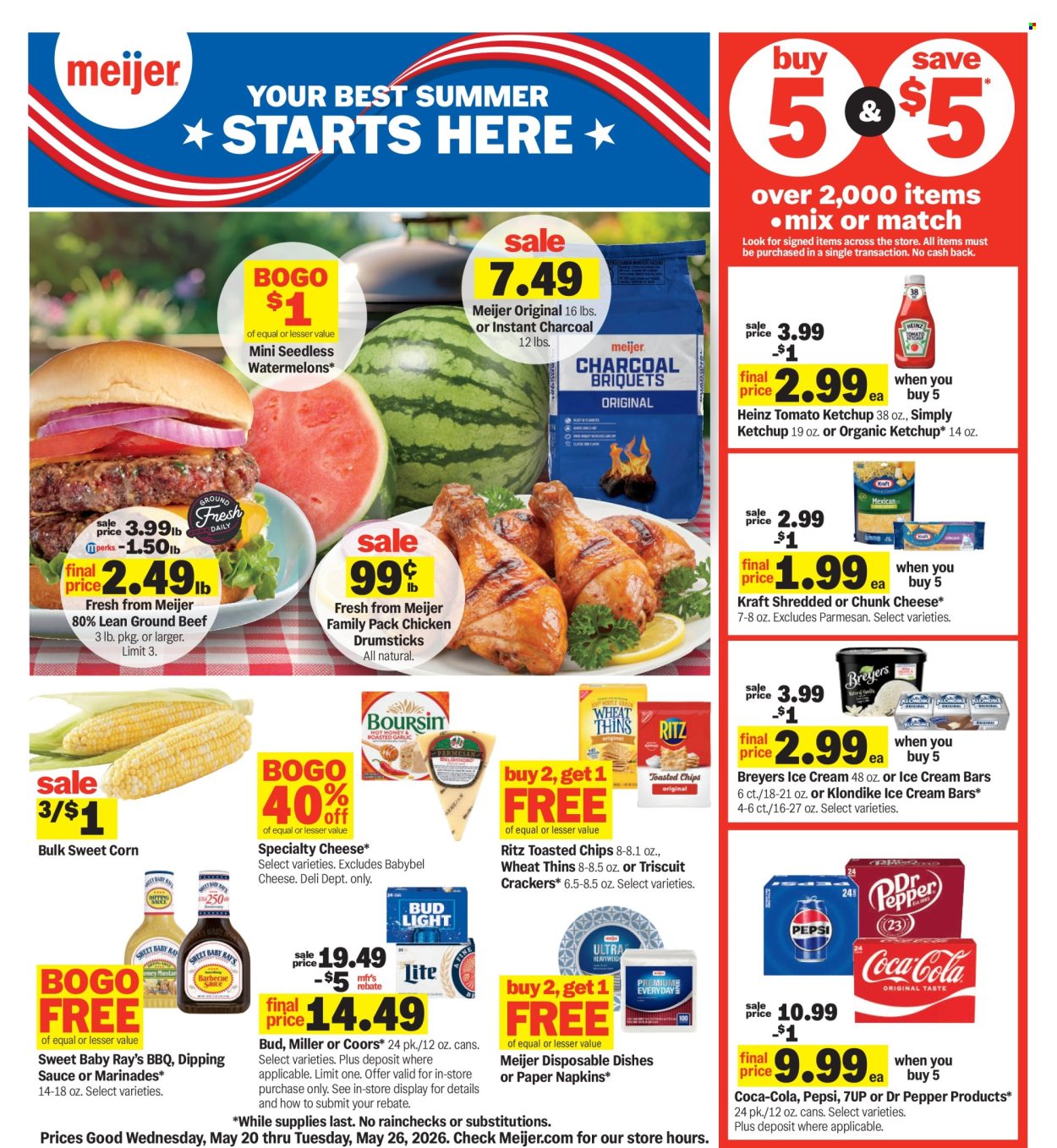 Meijer ad - 05/20/2026 - 05/26/2026. Page 1