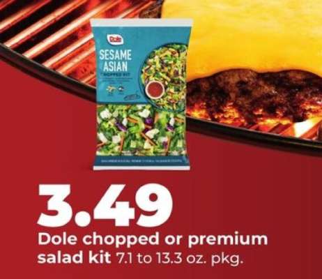Dole Chopped or Premium Salad Kit