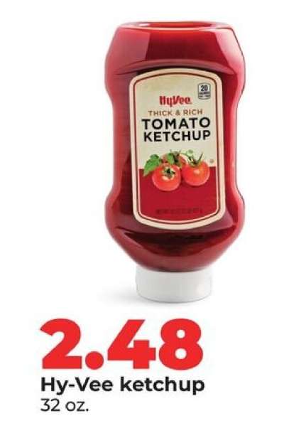 Hy-Vee ketchup