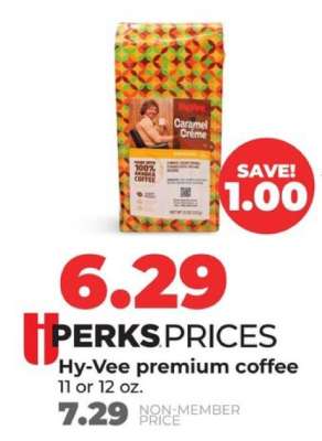Hy-Vee premium coffee