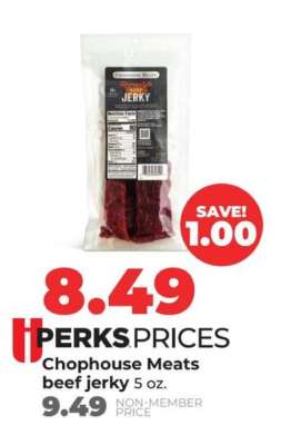 Chophouse Meats beef jerky
