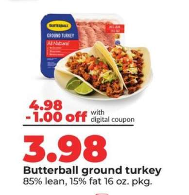 Butterball Ground Turkey