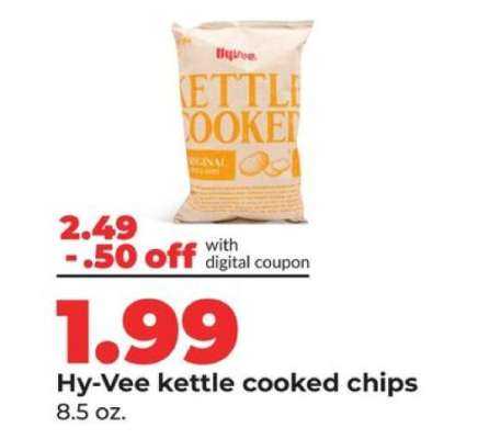 Hy-Vee kettle cooked chips