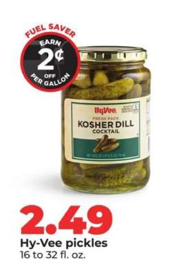 Hy-Vee pickles