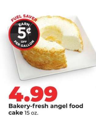 Bakery fresh angel food cake