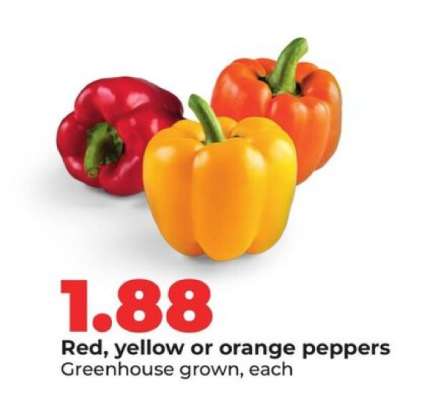 Red, Yellow Or Orange Peppers