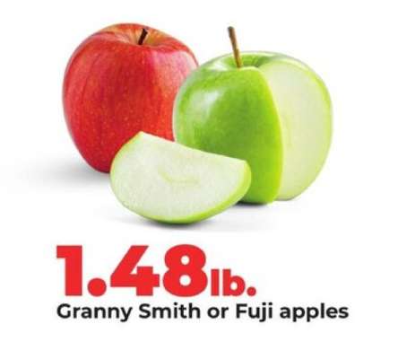 Granny Smith or Fuji Apples