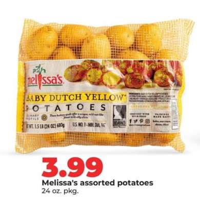 Melissa's assorted potatoes
