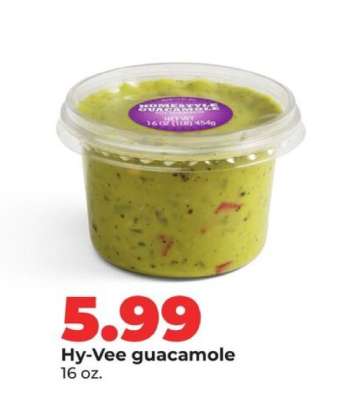 Hy-Vee guacamole