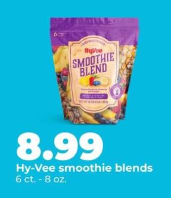 Hy-Vee smoothie blends