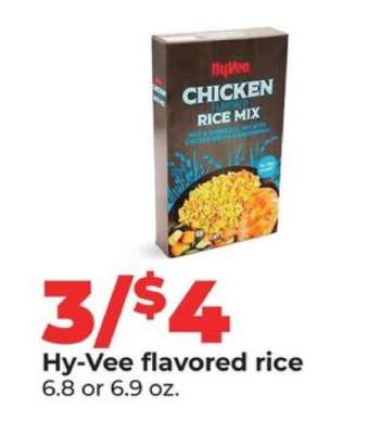 Hy-Vee flavored rice