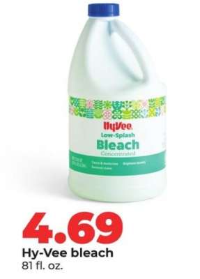 Hy-Vee bleach