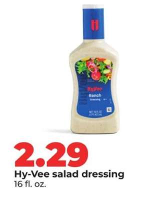 Hy-Vee salad dressing