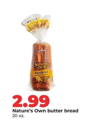 Nature's Own Butter Bread