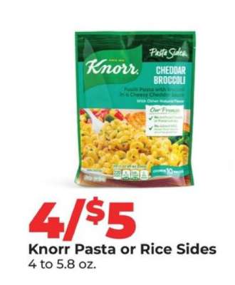 Knorr Pasta or Rice Sides