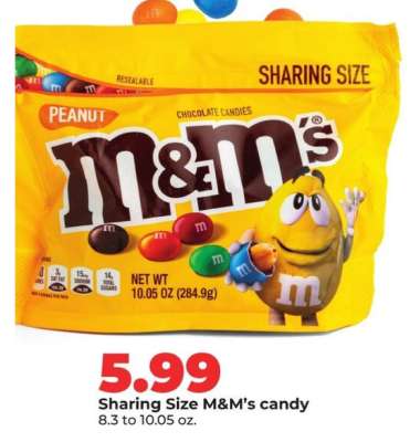 M&M's Peanut Chocolate Candies