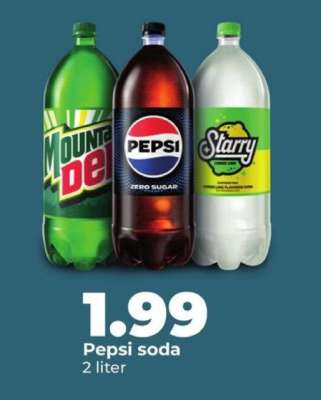Pepsi soda
