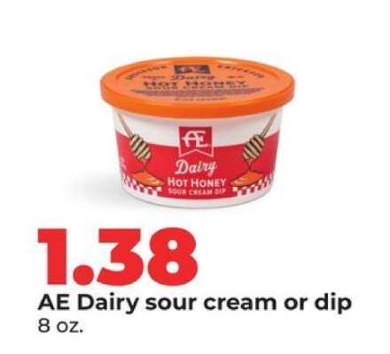 AE Dairy sour cream or dip