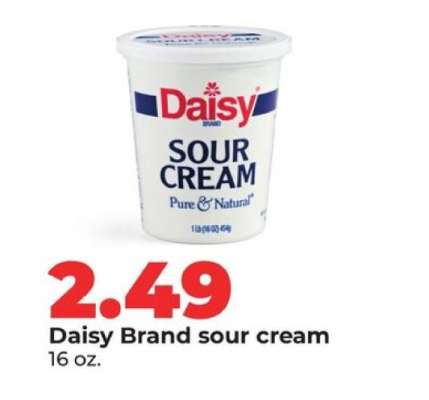 Daisy Brand sour cream