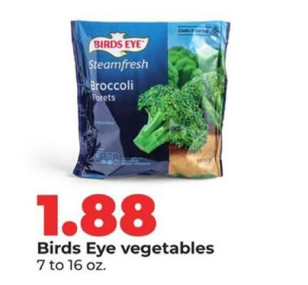 Birds Eye Vegetables