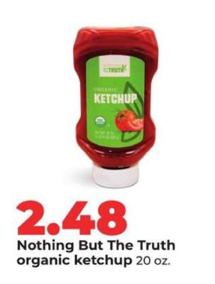Nothing But The Truth organic ketchup