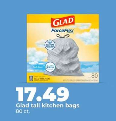 Glad Tall Kitchen Bags