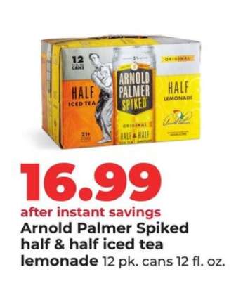 Arnold Palmer Spiked half & half iced tea lemonade