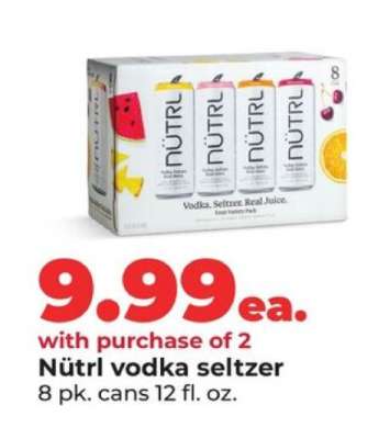NÜTRL vodka seltzer
