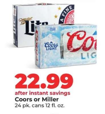 Coors or Miller