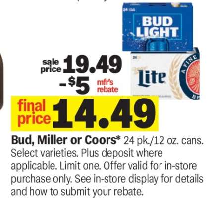 Bud, Miller or Coors