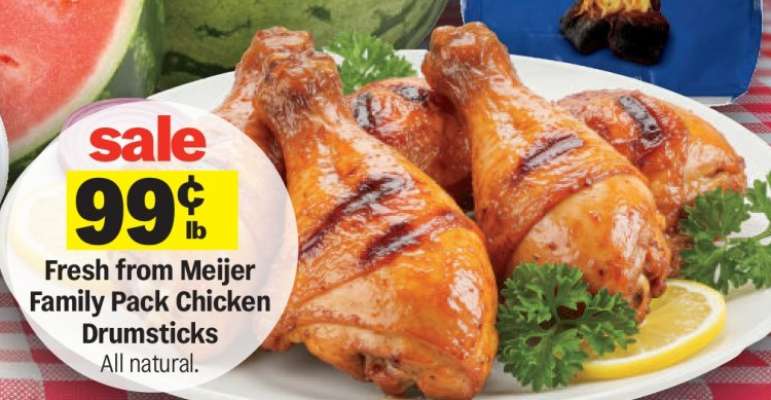 Meijer Family Pack Chicken Drumsticks
