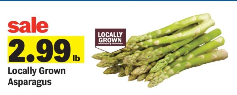 Locally Grown Asparagus