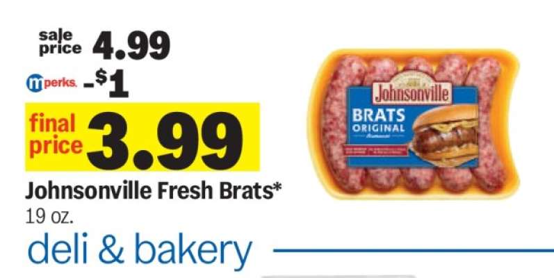 Johnsonville Fresh Brats